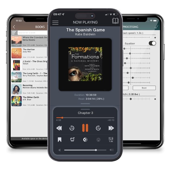 Download fo free audiobook The Spanish Game by Kate Baldwin and listen anywhere on your iOS devices in the ListenBook app.
