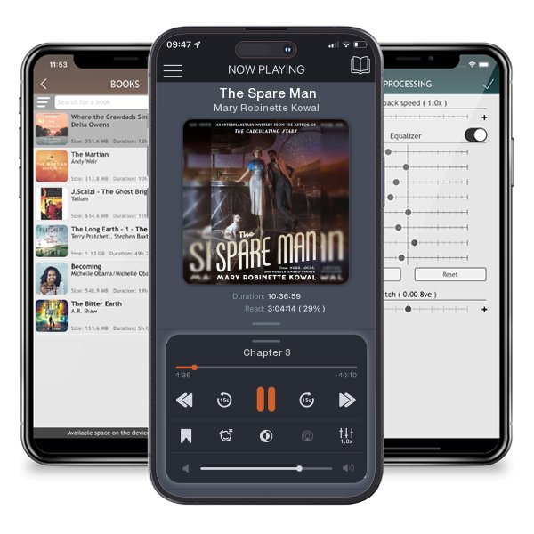 Download fo free audiobook The Spare Man by Mary Robinette Kowal and listen anywhere on your iOS devices in the ListenBook app.