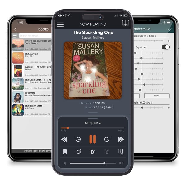 Download fo free audiobook The Sparkling One by Susan Mallery and listen anywhere on your iOS devices in the ListenBook app.