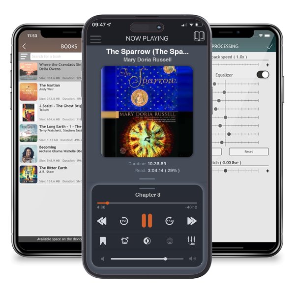 Download fo free audiobook The Sparrow (The Sparrow, #1) by Mary Doria Russell and listen anywhere on your iOS devices in the ListenBook app.