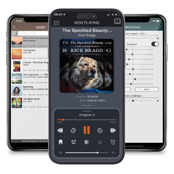 Download fo free audiobook The Speckled Beauty: A Dog and His People by Rick Bragg and listen anywhere on your iOS devices in the ListenBook app.