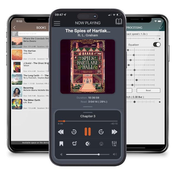 Download fo free audiobook The Spies of Hartlake Hall - Patrick Gallagher by R. L. Graham and listen anywhere on your iOS devices in the ListenBook app.