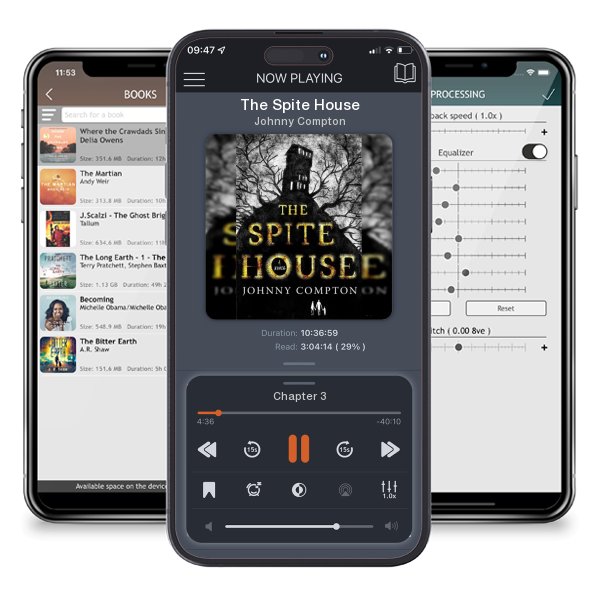 Download fo free audiobook The Spite House by Johnny Compton and listen anywhere on your iOS devices in the ListenBook app.