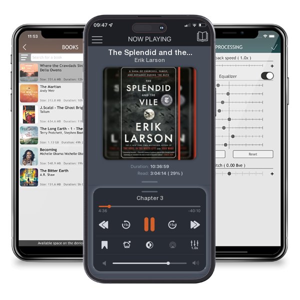 Download fo free audiobook The Splendid and the Vile: A Saga of Churchill, Family, and... by Erik Larson and listen anywhere on your iOS devices in the ListenBook app.