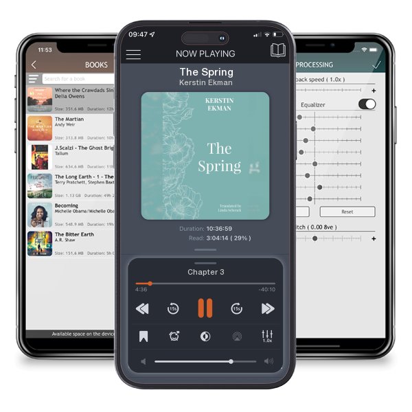 Download fo free audiobook The Spring by Kerstin Ekman and listen anywhere on your iOS devices in the ListenBook app.