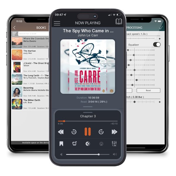 Download fo free audiobook The Spy Who Came in from the Cold by John Le Carré and listen anywhere on your iOS devices in the ListenBook app.