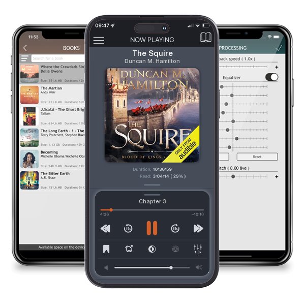 Download fo free audiobook The Squire by Duncan M. Hamilton and listen anywhere on your iOS devices in the ListenBook app.