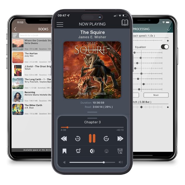 Download fo free audiobook The Squire by James E. Wisher and listen anywhere on your iOS devices in the ListenBook app.