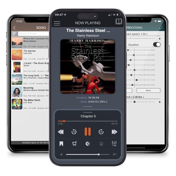 Download fo free audiobook The Stainless Steel Rat (Stainless Steel Rat, #4) by Harry Harrison and listen anywhere on your iOS devices in the ListenBook app.