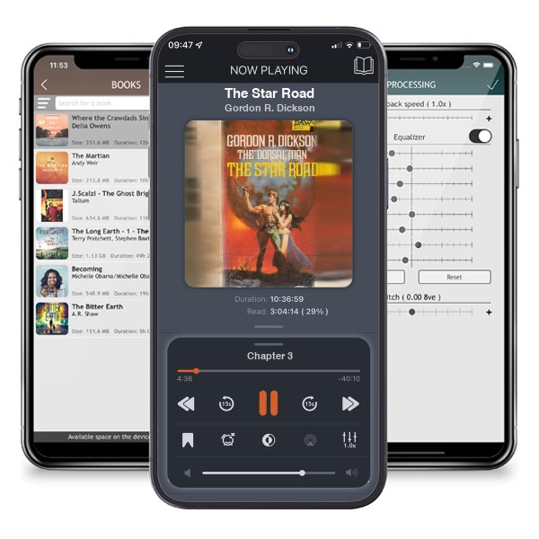 Download fo free audiobook The Star Road by Gordon R. Dickson and listen anywhere on your iOS devices in the ListenBook app.