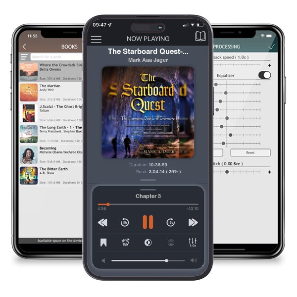 Download fo free audiobook The Starboard Quest- The Harmonic Battle Of Evermore by Mark Aaa Jager and listen anywhere on your iOS devices in the ListenBook app.