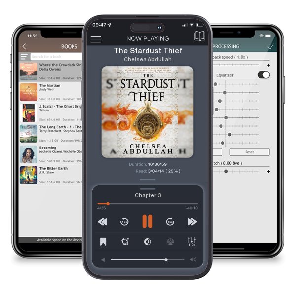 Download fo free audiobook The Stardust Thief by Chelsea Abdullah and listen anywhere on your iOS devices in the ListenBook app.