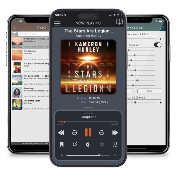 Download fo free audiobook The Stars Are Legion (Reprint) by Kameron Hurley and listen anywhere on your iOS devices in the ListenBook app.