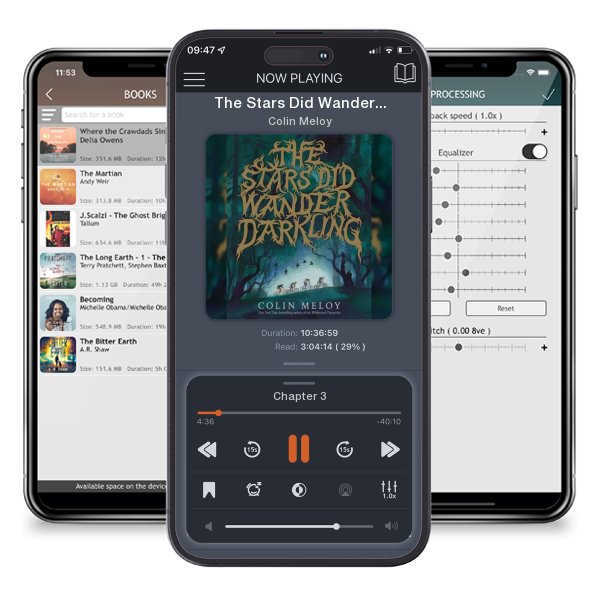 Download fo free audiobook The Stars Did Wander Darkling by Colin Meloy and listen anywhere on your iOS devices in the ListenBook app.