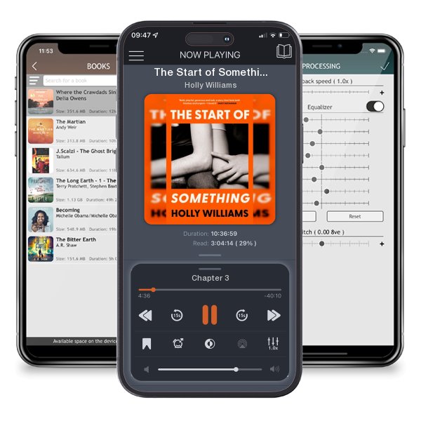 Download fo free audiobook The Start of Something by Holly Williams and listen anywhere on your iOS devices in the ListenBook app.
