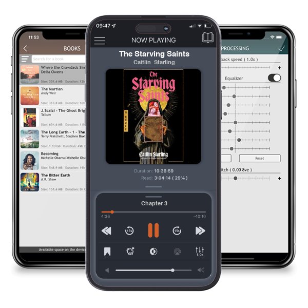 Download fo free audiobook The Starving Saints by Caitlin Starling and listen anywhere on your iOS devices in the ListenBook app.