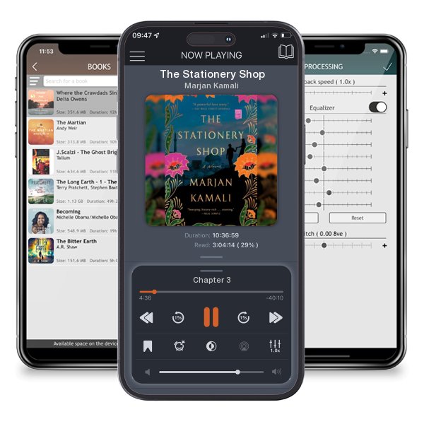 Download fo free audiobook The Stationery Shop by Marjan Kamali and listen anywhere on your iOS devices in the ListenBook app.