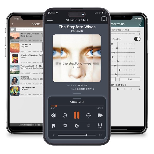 Download fo free audiobook The Stepford Wives by Ira Levin and listen anywhere on your iOS devices in the ListenBook app.