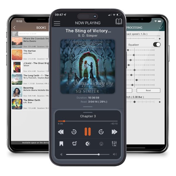 Download fo free audiobook The Sting of Victory: A Dark Lesbian Fantasy Romance by S. D. Simper and listen anywhere on your iOS devices in the ListenBook app.
