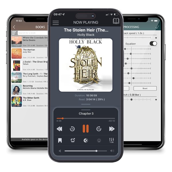 Download fo free audiobook The Stolen Heir (The Stolen Heir Duology #1) by Holly Black and listen anywhere on your iOS devices in the ListenBook app.