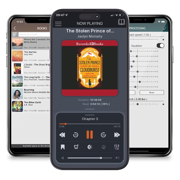 Download fo free audiobook The Stolen Prince of Cloudburst by Jaclyn Moriarty and listen anywhere on your iOS devices in the ListenBook app.