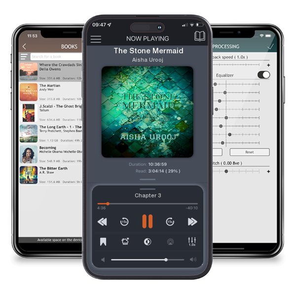 Download fo free audiobook The Stone Mermaid by Aisha Urooj and listen anywhere on your iOS devices in the ListenBook app.