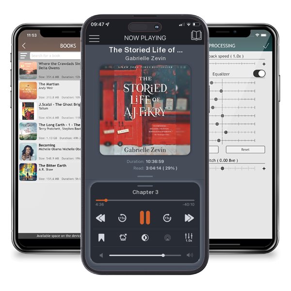 Download fo free audiobook The Storied Life of A. J. Fikry by Gabrielle Zevin and listen anywhere on your iOS devices in the ListenBook app.