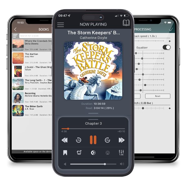 Download fo free audiobook The Storm Keepers' Battle by Catherine Doyle and listen anywhere on your iOS devices in the ListenBook app.