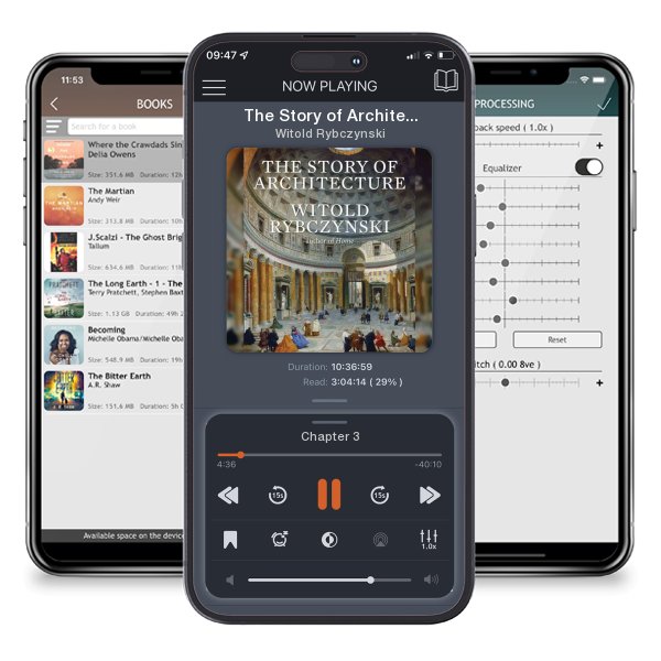 Download fo free audiobook The Story of Architecture by Witold Rybczynski and listen anywhere on your iOS devices in the ListenBook app.