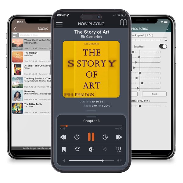 Download fo free audiobook The Story of Art by Eh Gombrich and listen anywhere on your iOS devices in the ListenBook app.