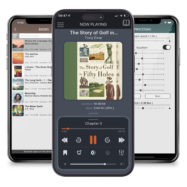 Download fo free audiobook The Story of Golf in Fifty Holes by Tony Dear and listen anywhere on your iOS devices in the ListenBook app.