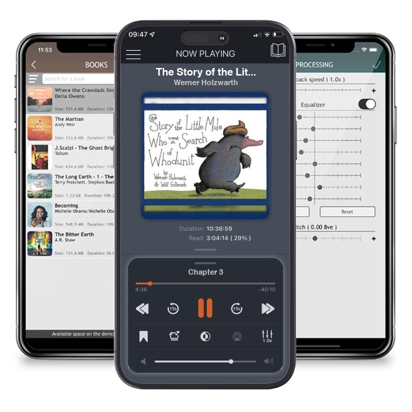 Download fo free audiobook The Story of the Little Mole Who Went in Search of Whodunit Mini Edition by Werner Holzwarth and listen anywhere on your iOS devices in the ListenBook app.