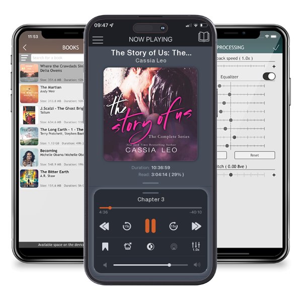 Download fo free audiobook The Story of Us: The Complete Series by Cassia Leo and listen anywhere on your iOS devices in the ListenBook app.