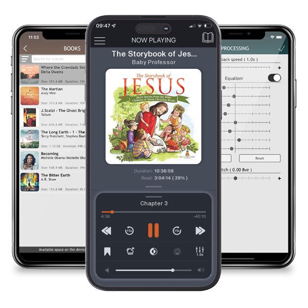 Download fo free audiobook The Storybook of Jesus by Baby Professor and listen anywhere on your iOS devices in the ListenBook app.