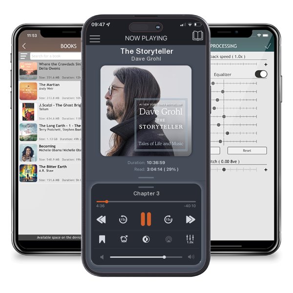 Download fo free audiobook The Storyteller by Dave Grohl and listen anywhere on your iOS devices in the ListenBook app.