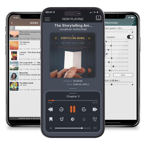Download fo free audiobook The Storytelling Animal: How Stories Make Us Human by Jonathan Gottschall and listen anywhere on your iOS devices in the ListenBook app.