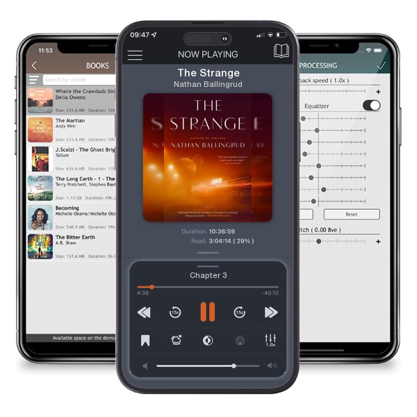Download fo free audiobook The Strange by Nathan Ballingrud and listen anywhere on your iOS devices in the ListenBook app.