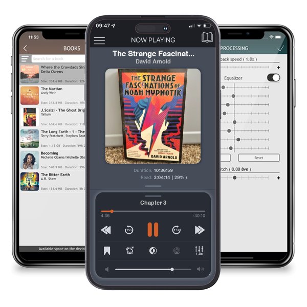 Download fo free audiobook The Strange Fascinations of Noah Hypnotik by David Arnold and listen anywhere on your iOS devices in the ListenBook app.