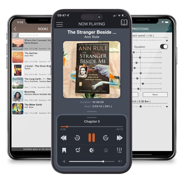 Download fo free audiobook The Stranger Beside Me by Ann Rule and listen anywhere on your iOS devices in the ListenBook app.