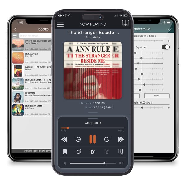 Download fo free audiobook The Stranger Beside Me by Ann Rule and listen anywhere on your iOS devices in the ListenBook app.