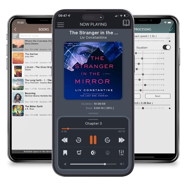 Download fo free audiobook The Stranger in the Mirror by Liv Constantine and listen anywhere on your iOS devices in the ListenBook app.