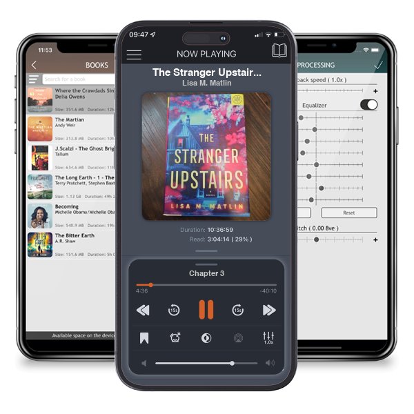 Download fo free audiobook The Stranger Upstairs by Lisa M. Matlin and listen anywhere on your iOS devices in the ListenBook app.