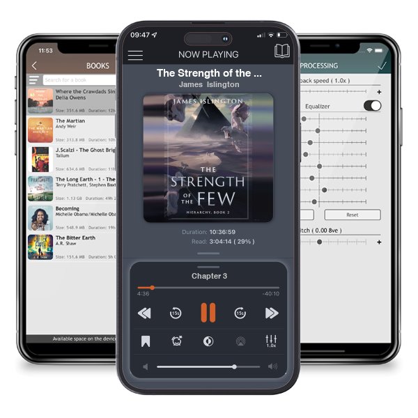 Download fo free audiobook The Strength of the Few (Hierarchy, #2) by James Islington and listen anywhere on your iOS devices in the ListenBook app.