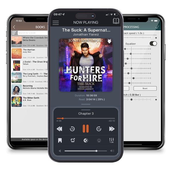 Download fo free audiobook The Suck: A Supernatural Monster Hunt by Jonathan Yanez and listen anywhere on your iOS devices in the ListenBook app.