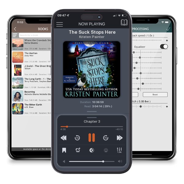 Download fo free audiobook The Suck Stops Here by Kristen Painter and listen anywhere on your iOS devices in the ListenBook app.
