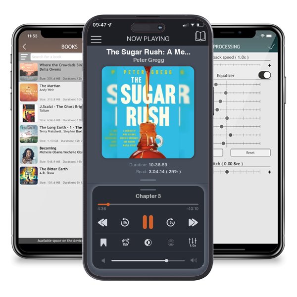 Download fo free audiobook The Sugar Rush: A Memoir of Wild Dreams, Budding Bromance,... by Peter Gregg and listen anywhere on your iOS devices in the ListenBook app.