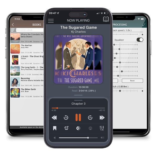Download fo free audiobook The Sugared Game by Kj Charles and listen anywhere on your iOS devices in the ListenBook app.