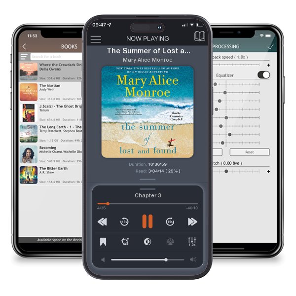 Download fo free audiobook The Summer of Lost and Found by Mary Alice Monroe and listen anywhere on your iOS devices in the ListenBook app.