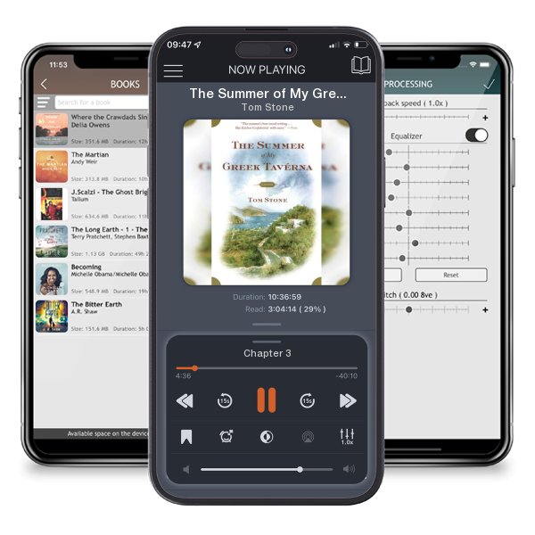 Download fo free audiobook The Summer of My Greek Taverna: A Memoir by Tom Stone and listen anywhere on your iOS devices in the ListenBook app.