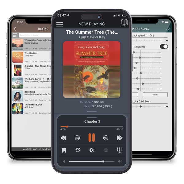 Download fo free audiobook The Summer Tree (The Fionavar Tapestry, #1) by Guy Gavriel Kay and listen anywhere on your iOS devices in the ListenBook app.